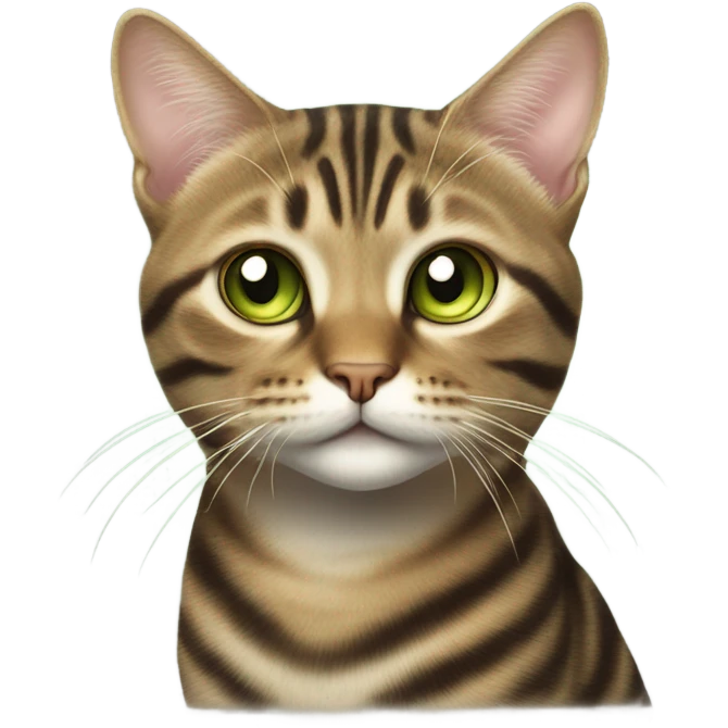 Tabby cat in saint augustine florida emoji