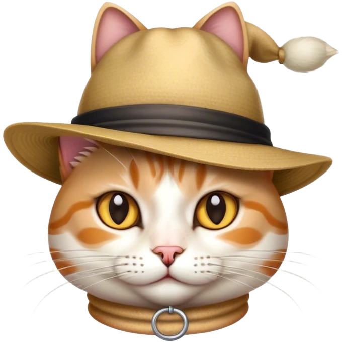 Cat in the hat emoji