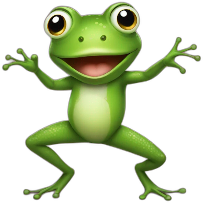 frog dancing emoji