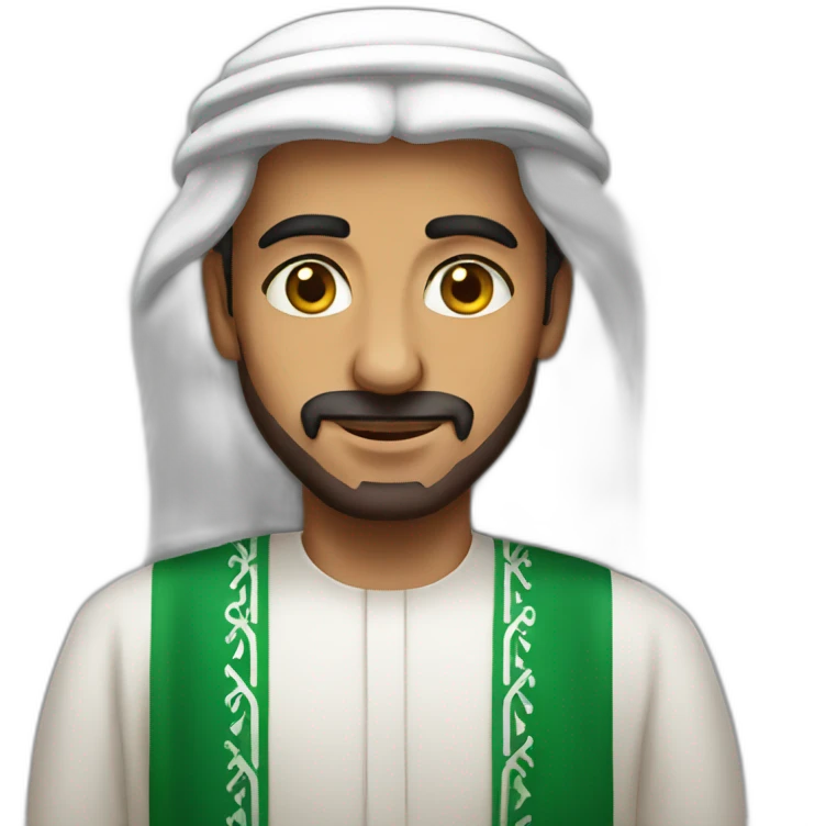 saudi man emoji