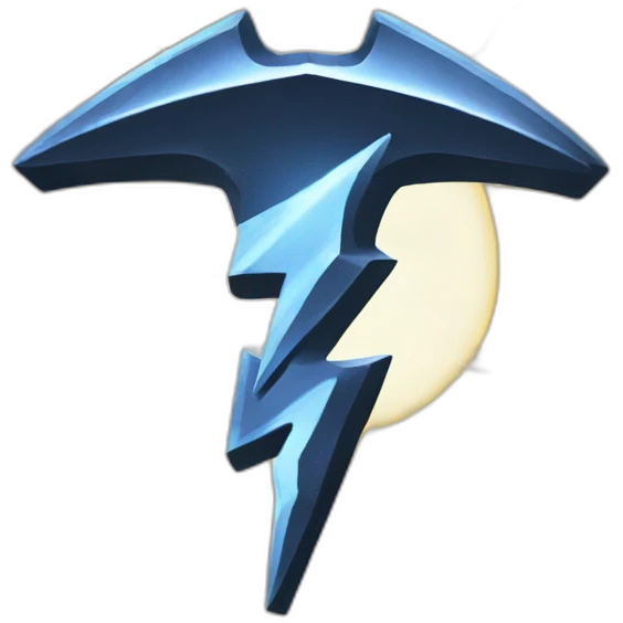 lightning meets anvil emoji