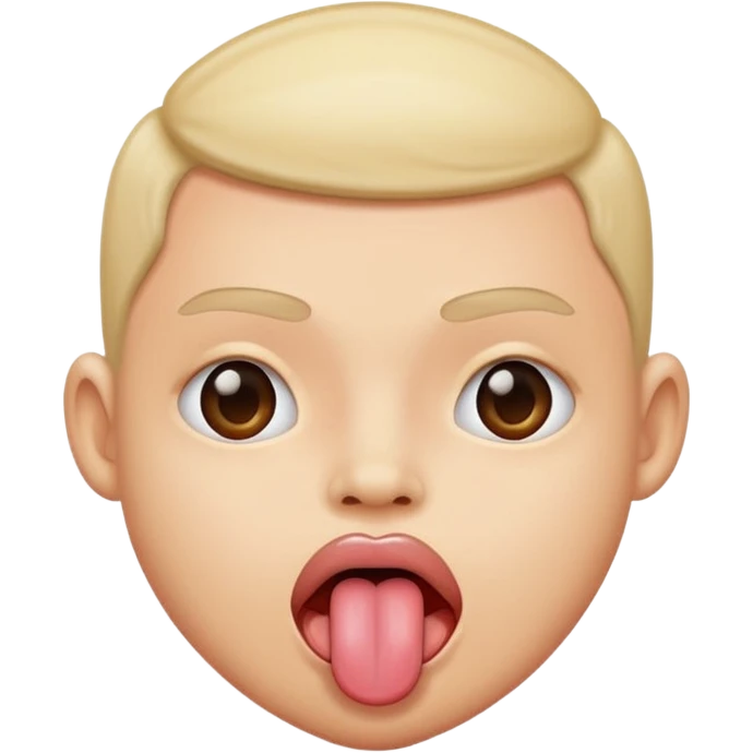 Sticking tounge  out  emoji