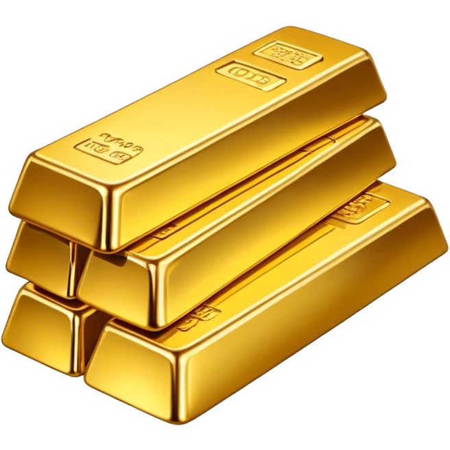 stack of gold bars emoji