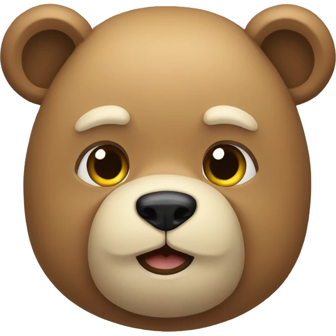 Ours qui se réveille  emoji