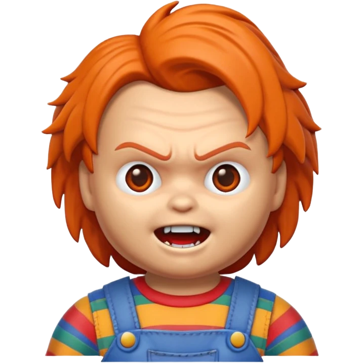 Un emojin de chuky emoji