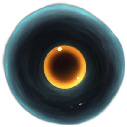 Black hole emoji