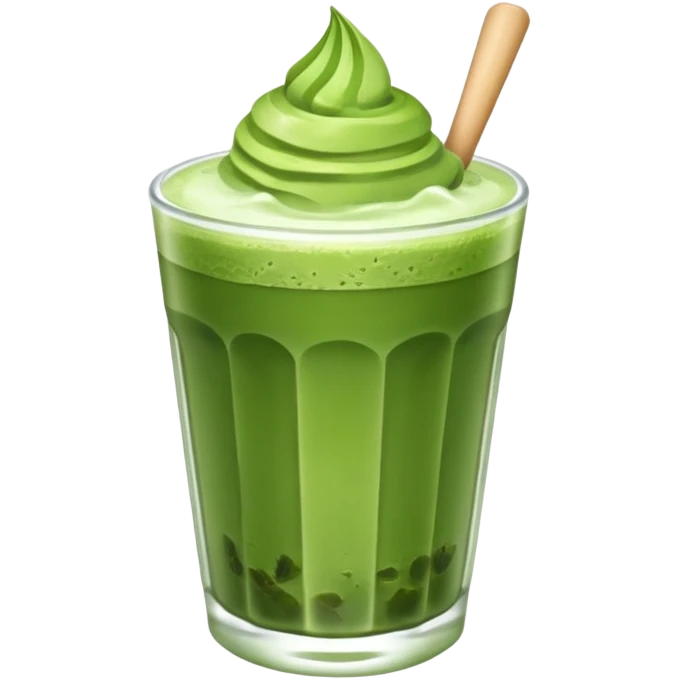 matcha ice emoji