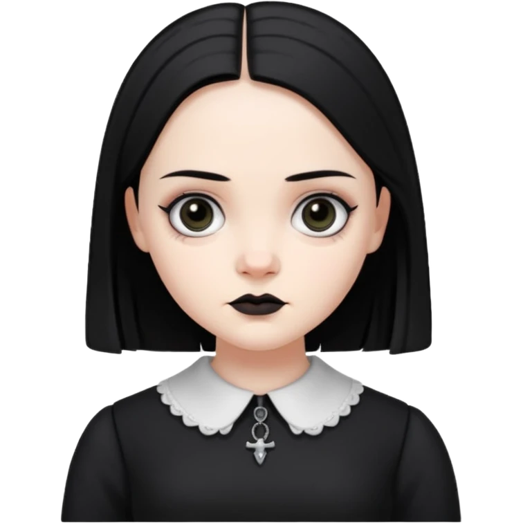Wednesday Addams emoji