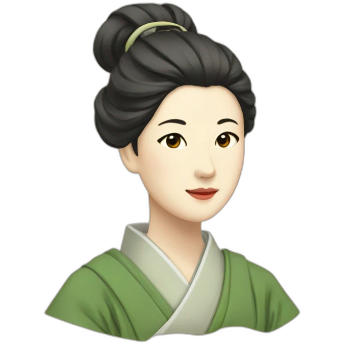 confident-lesbian-scholar-in-the-heian-era emoji