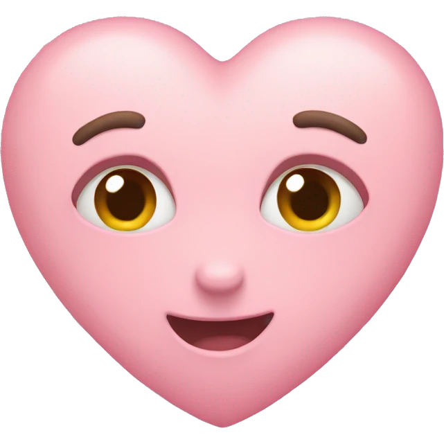 Pastel heart emoji