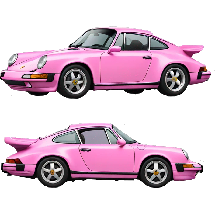 porsche pink color  emoji