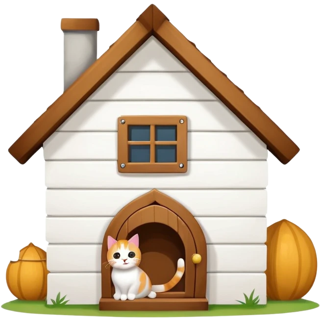 cat house emoji