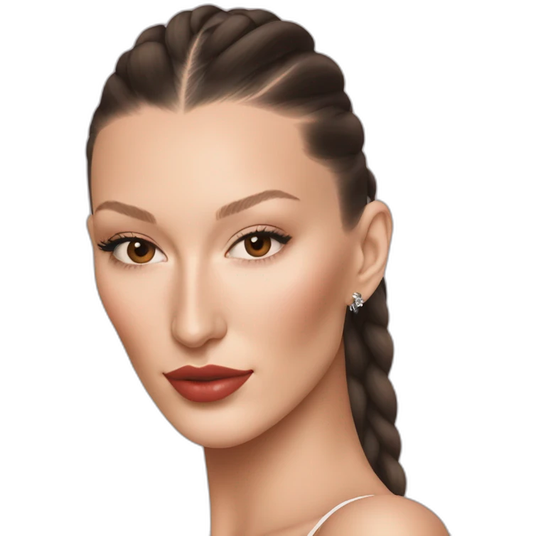 Bella hadid emoji