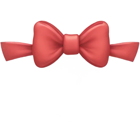 Heart with bow emoji