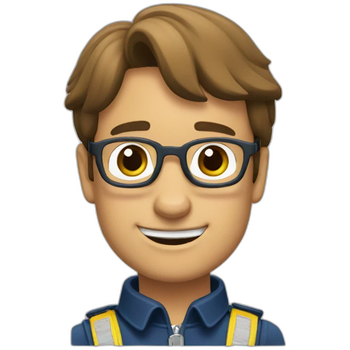 Steve jobs as paw patrol emoji