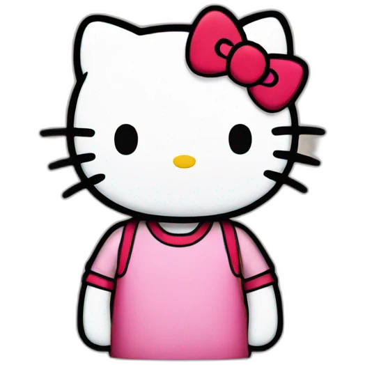 dear daniel hello kitty emoji