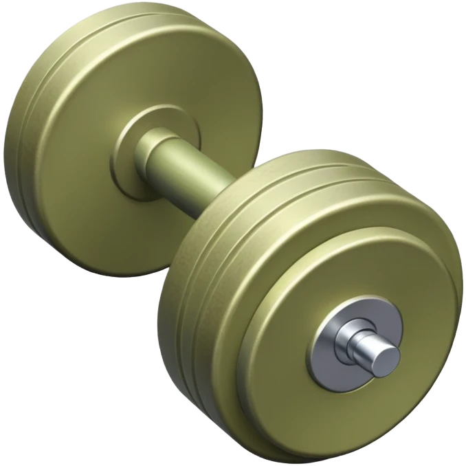 Pale olive weights emoji