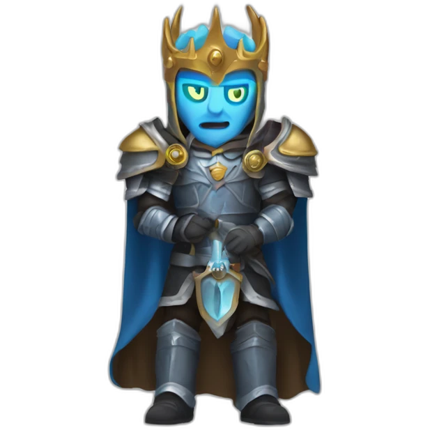 Macron lich king emoji