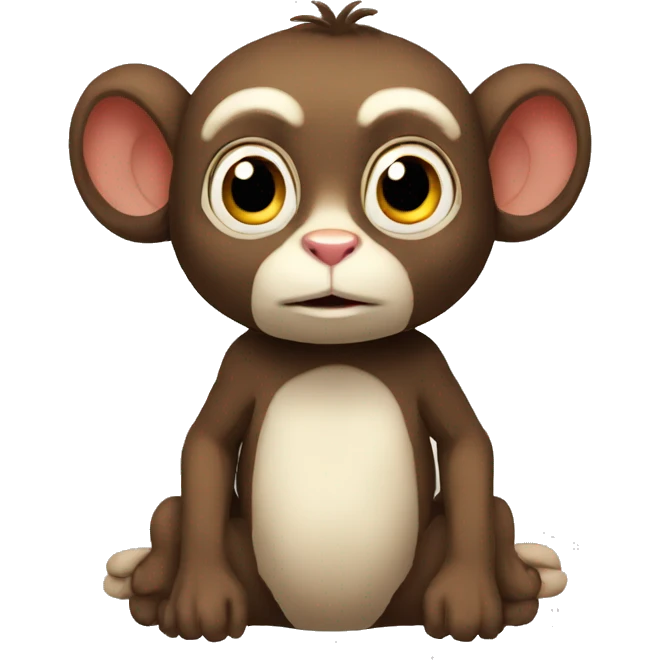 Riggy the rabbit monkey emoji