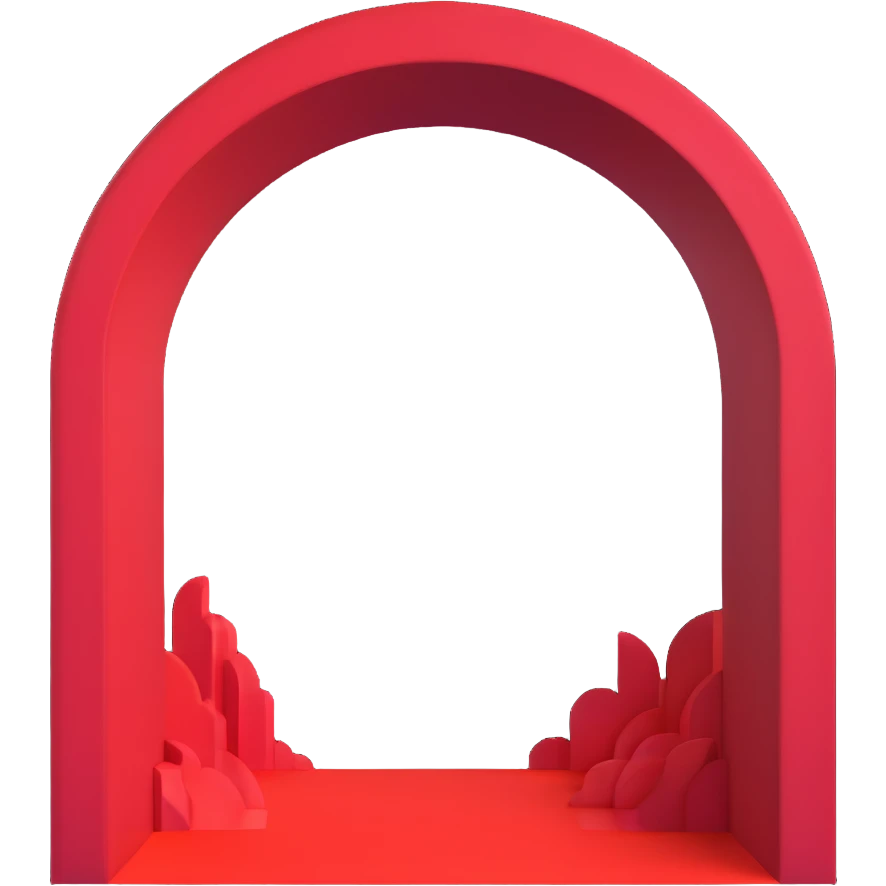 red portal emoji