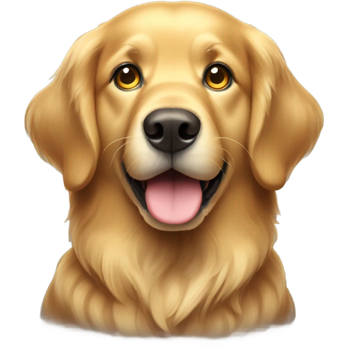 Golden retriver  emoji