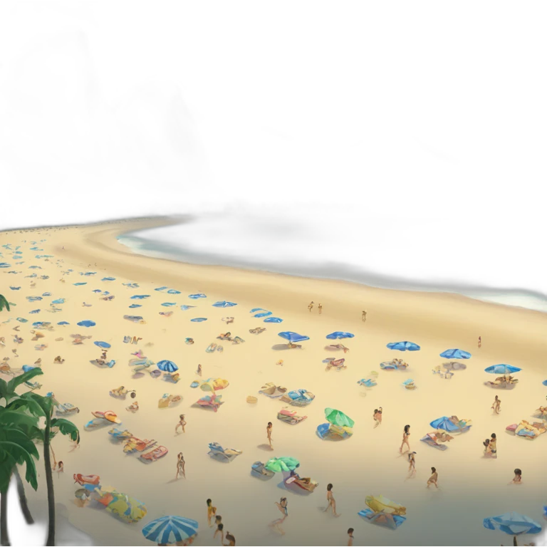 Copacabana beach emoji