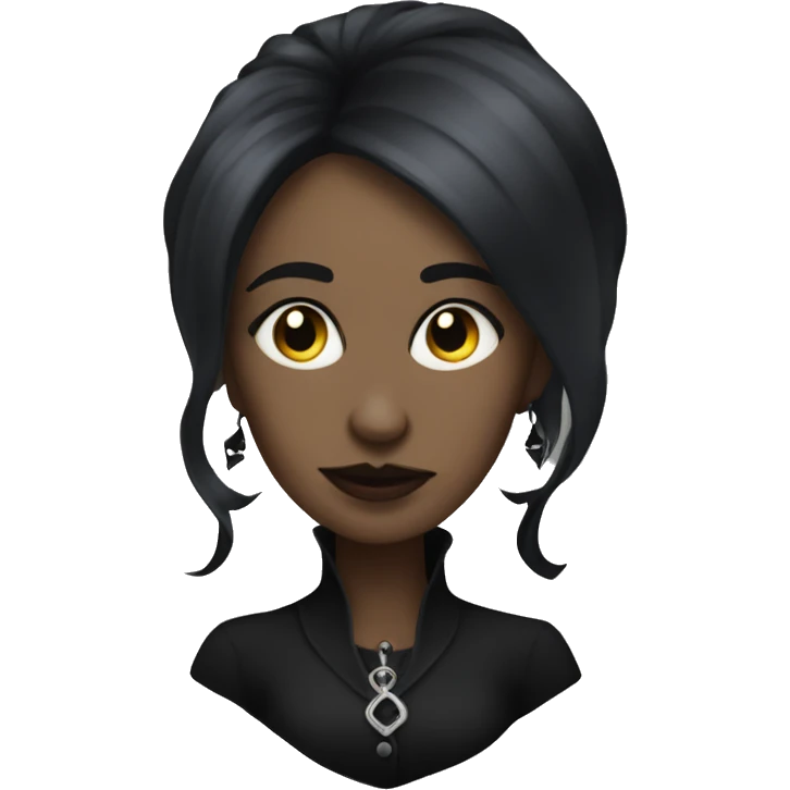 Goth mommy emoji