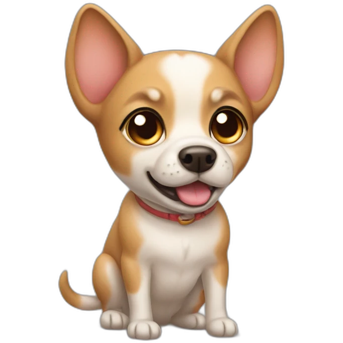 cute tiwawa dog emoji