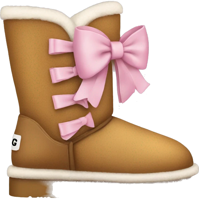 uggs with bows emoji
