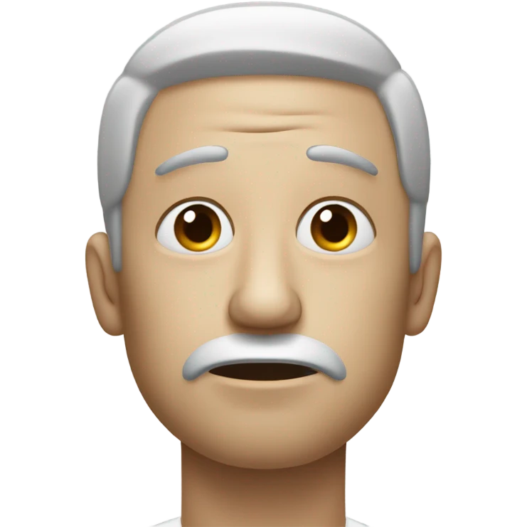 Sick man emoji