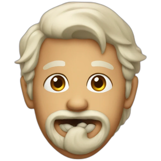 Main devant bouche emoji