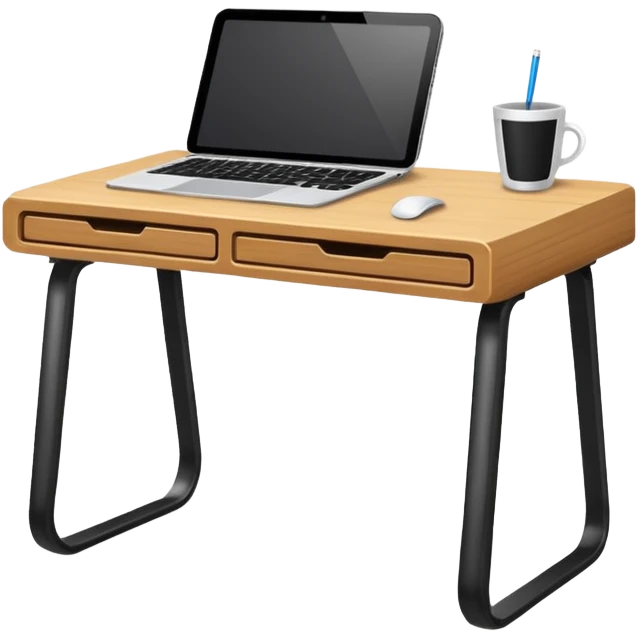 modern empty pc table emoji