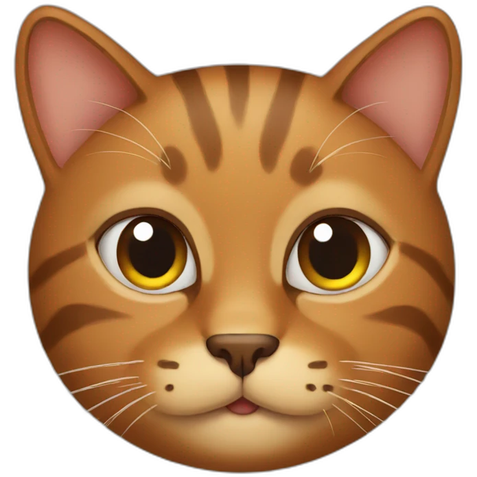 brown cat emoji