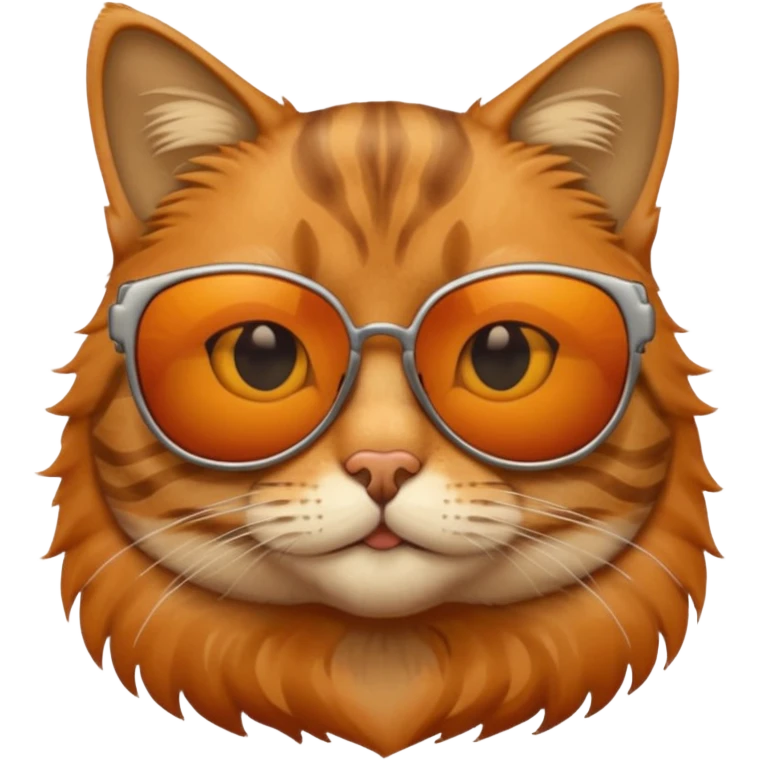 Cat wearing sunglasses emoji
