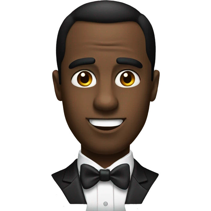 Diddy with a tuxedo emoji