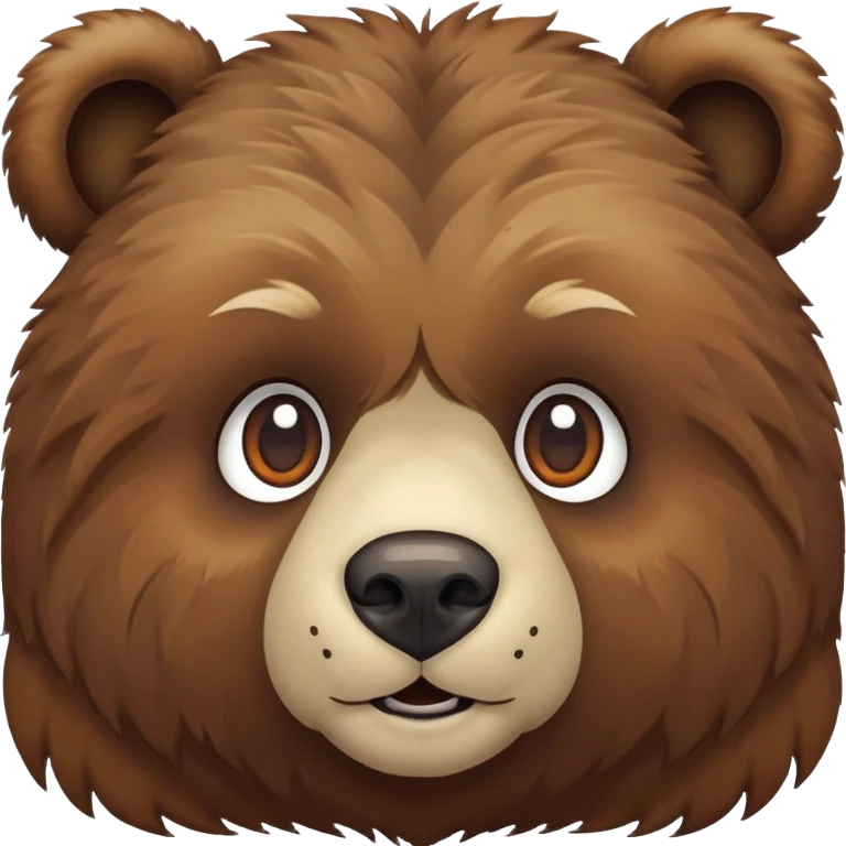bear face emoji