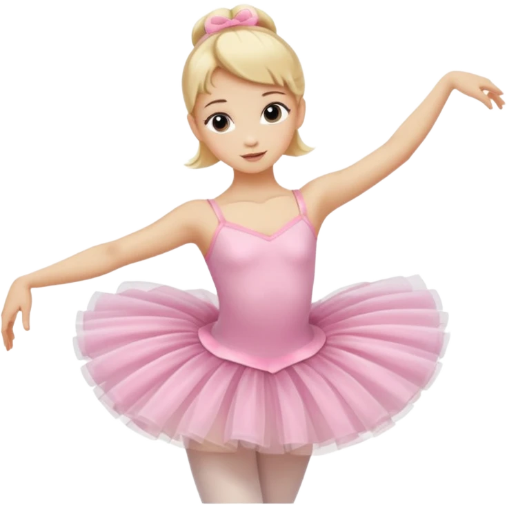 balerina blonde emoji
