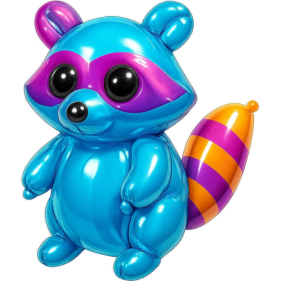 Raccoon emoji