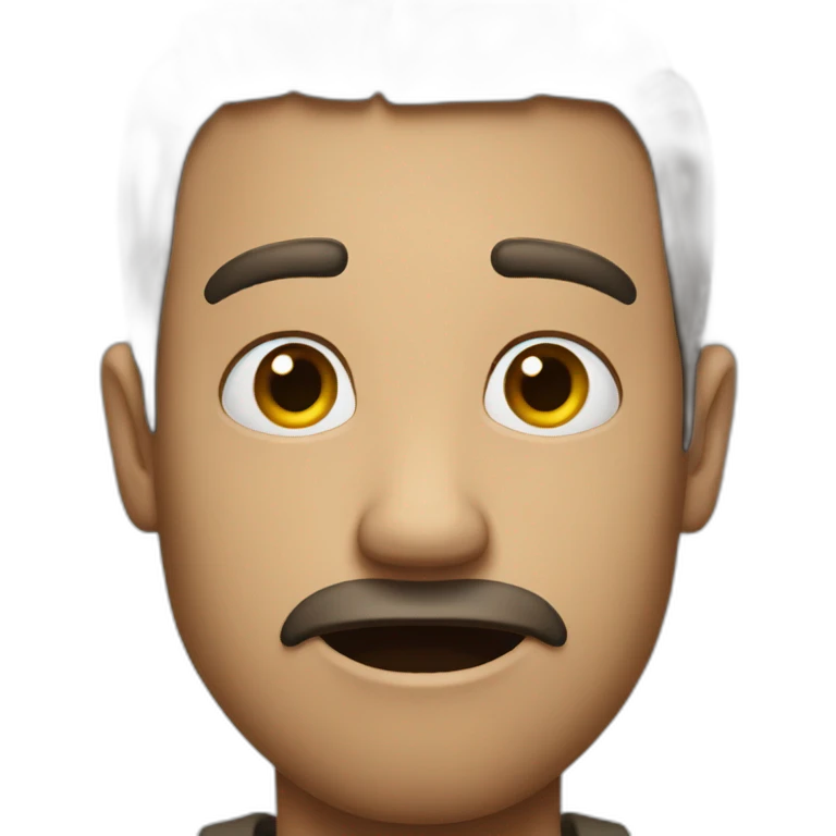 Very confused guy emoji