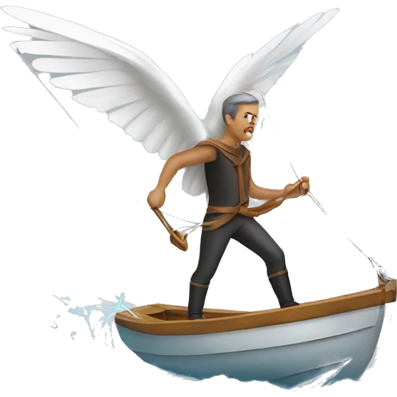 wing foiling man emoji