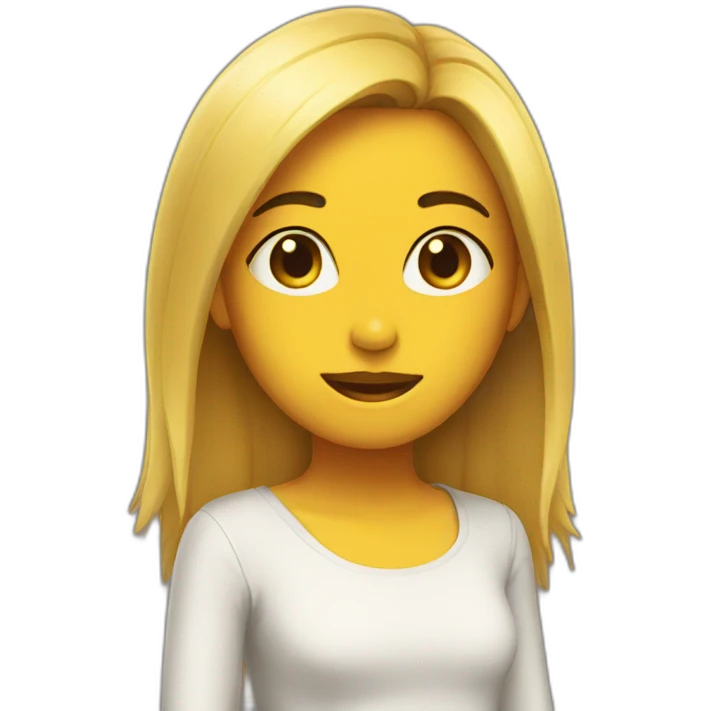 Chica emoji
