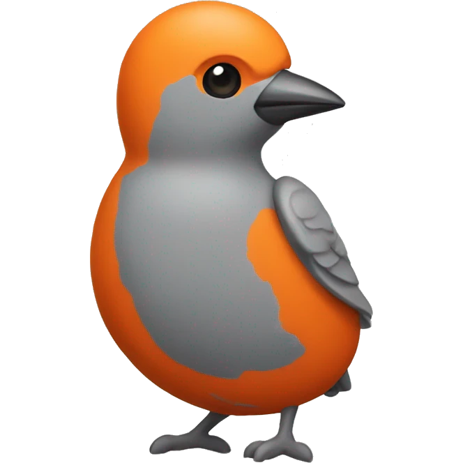 Clay Pigeon Orange  emoji