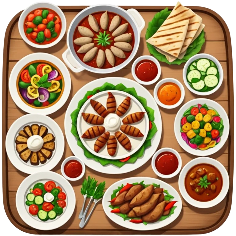 turkish meal emoji