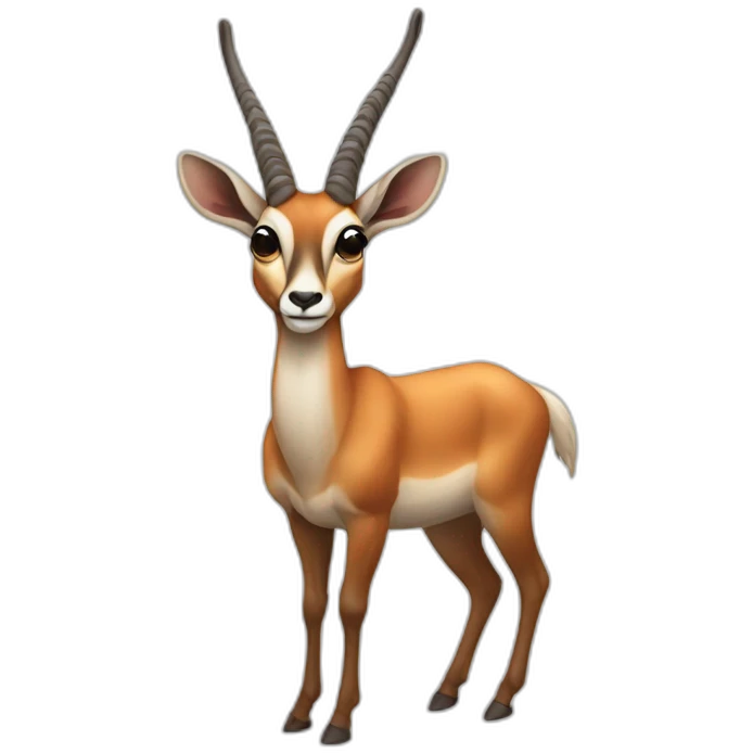 Full body Antelope emoji