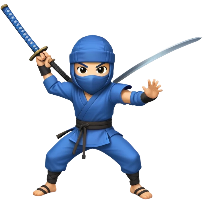 blue fruit ninja  emoji
