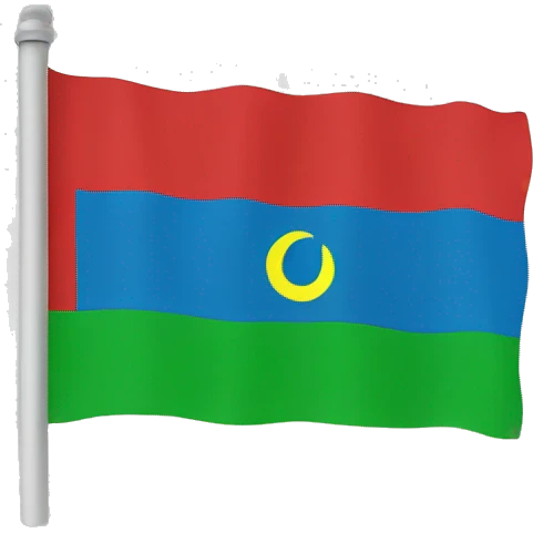 Dagestan flag  emoji