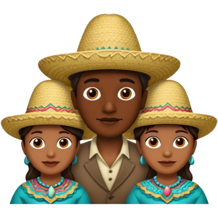 3 amigo emoji