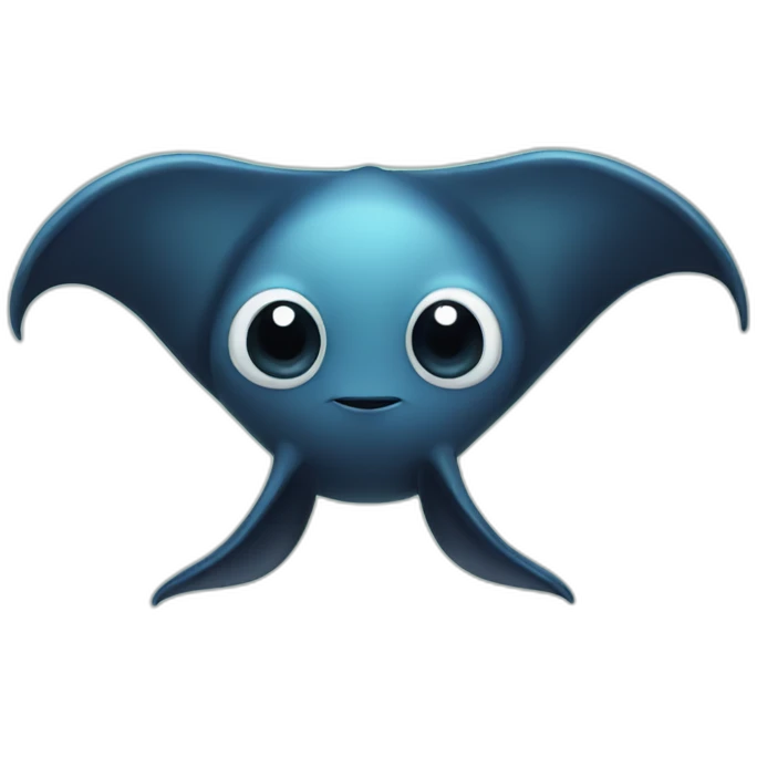 Cute little Manta  emoji