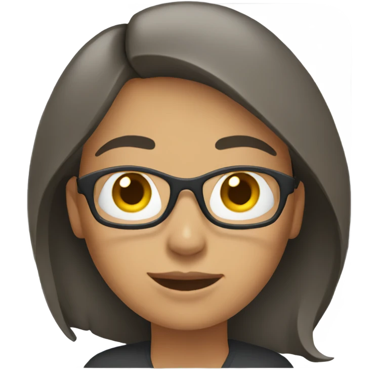 woman who editing video emoji
