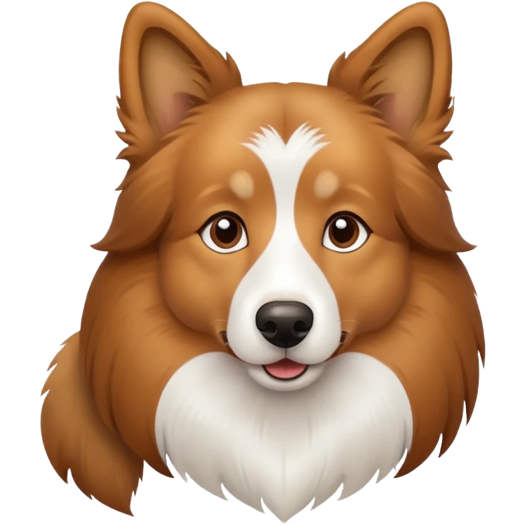 Lassie dog emoji